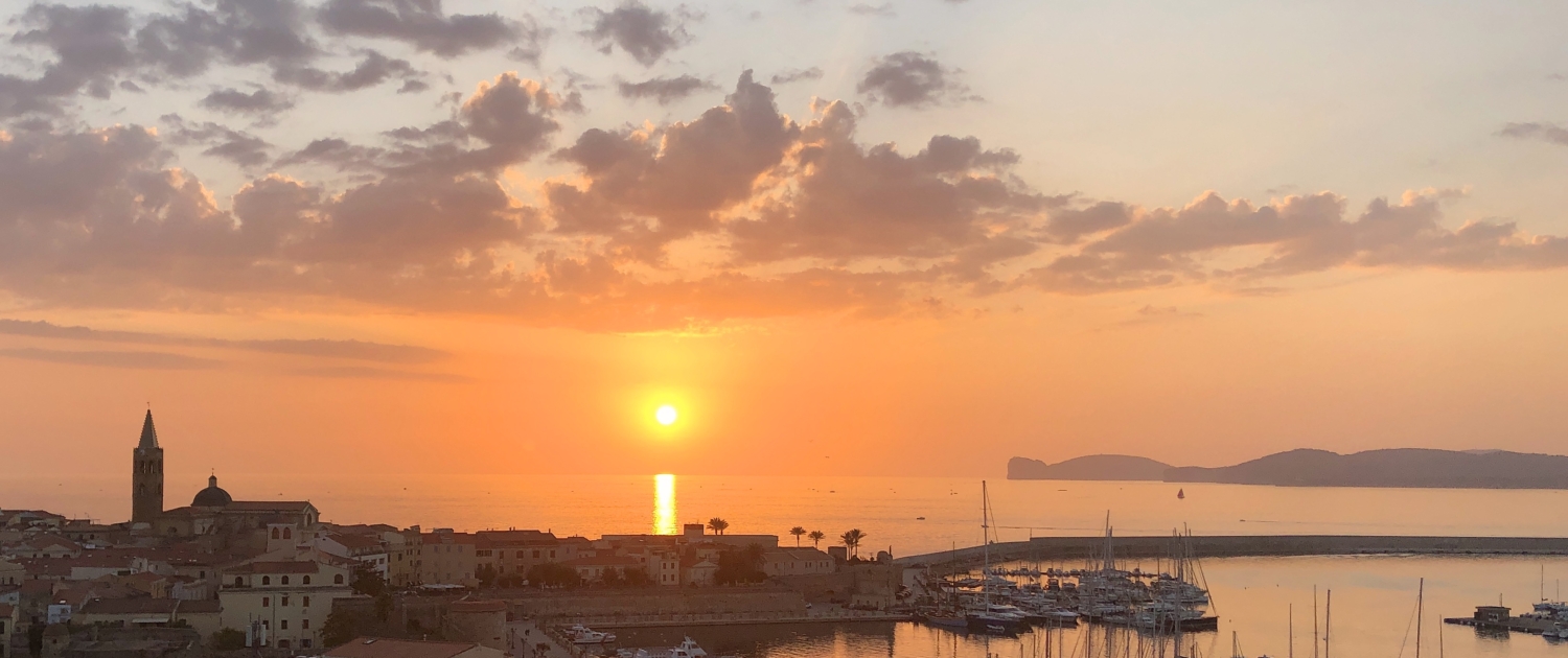 tramonto ad Alghero