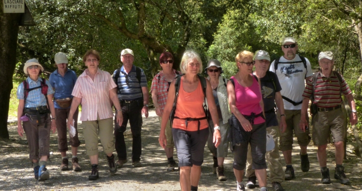 trekking con la guida professionale