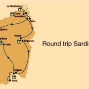 Round trip Sardinia